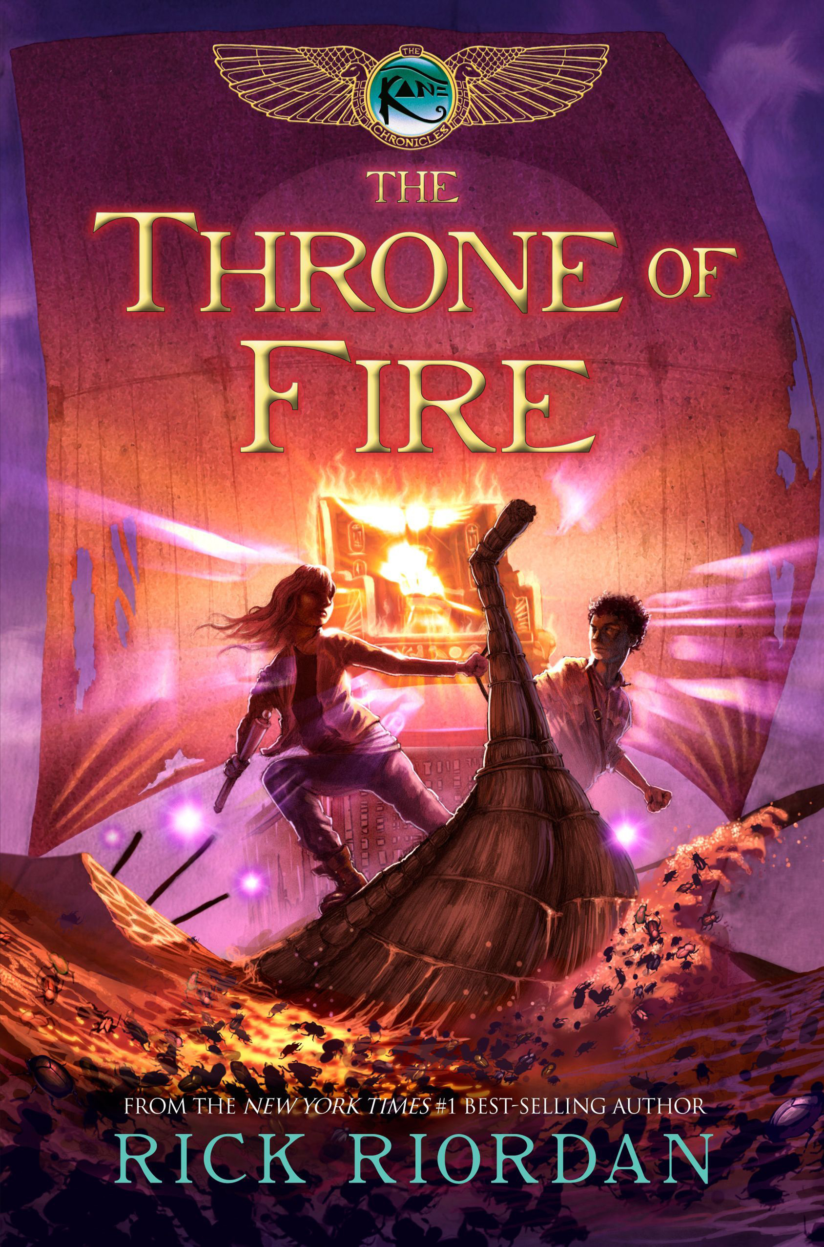 The Kane Chronicles book cover 2