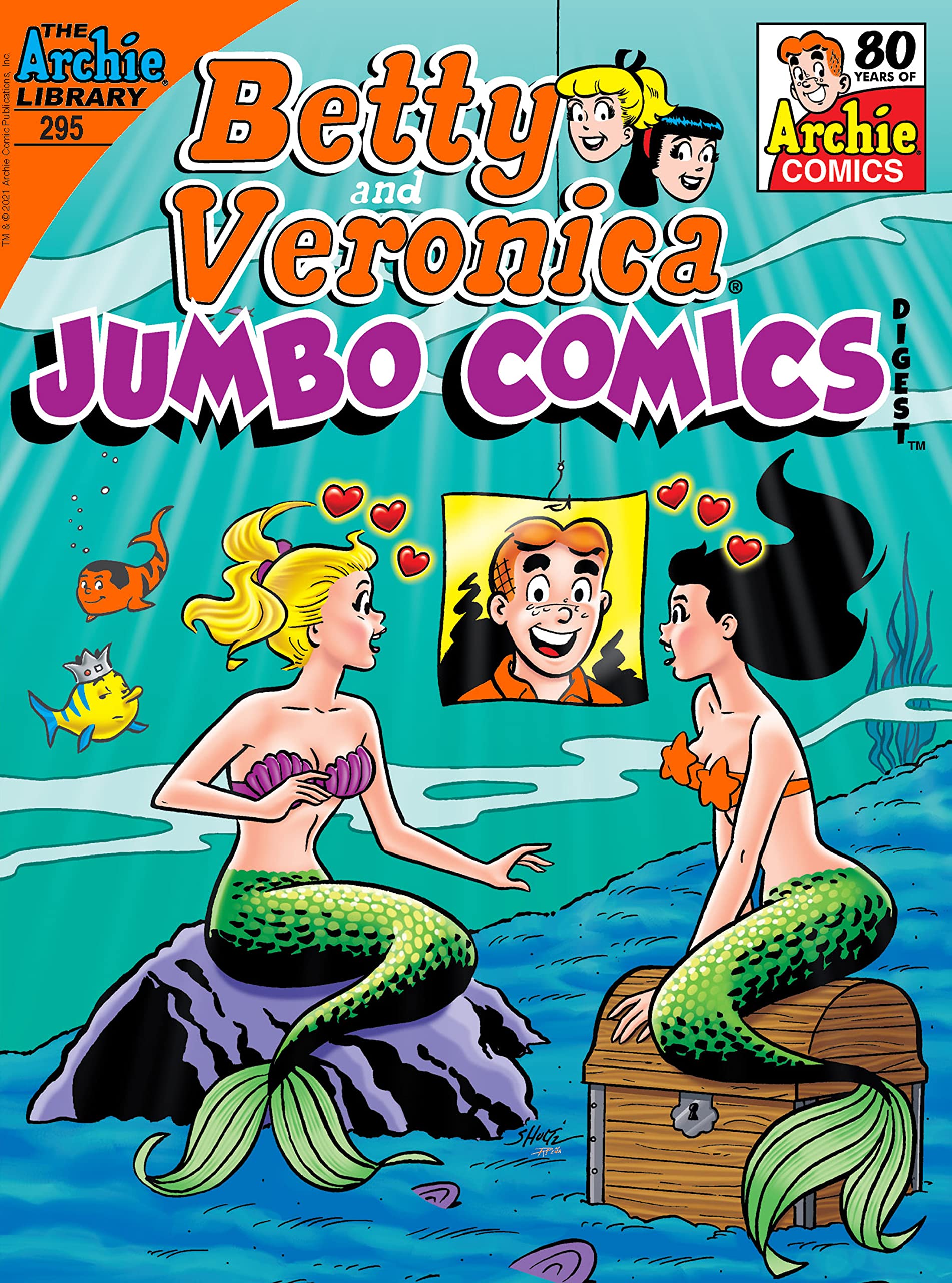 Betty & Veronica Jumbo Comics Digest #295 book cover