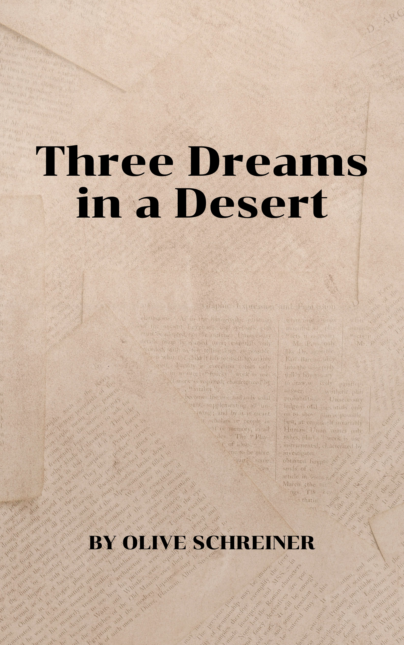 Three Dreams in a Desert book cover