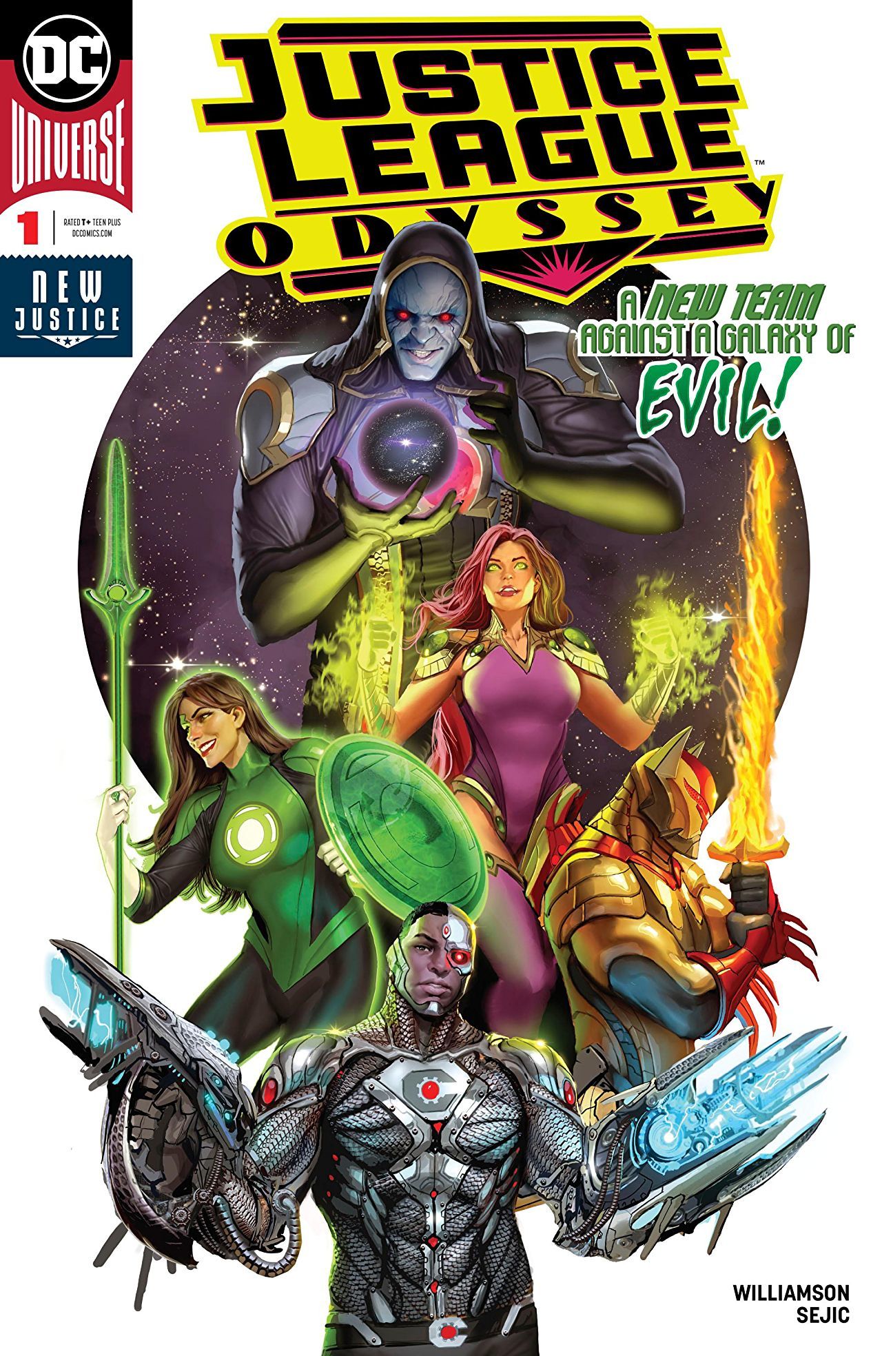 Justice League Odyssey (Single Issues) book cover 1
