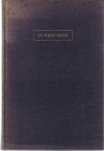 In What Hour book cover