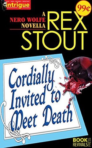 Cordially Invited to Meet Death - a Nero Wolfe Novella book cover
