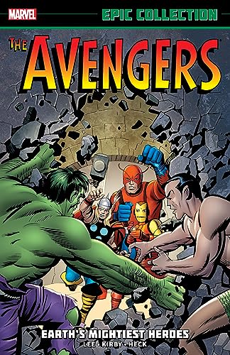 Avengers Epic Collection book cover
