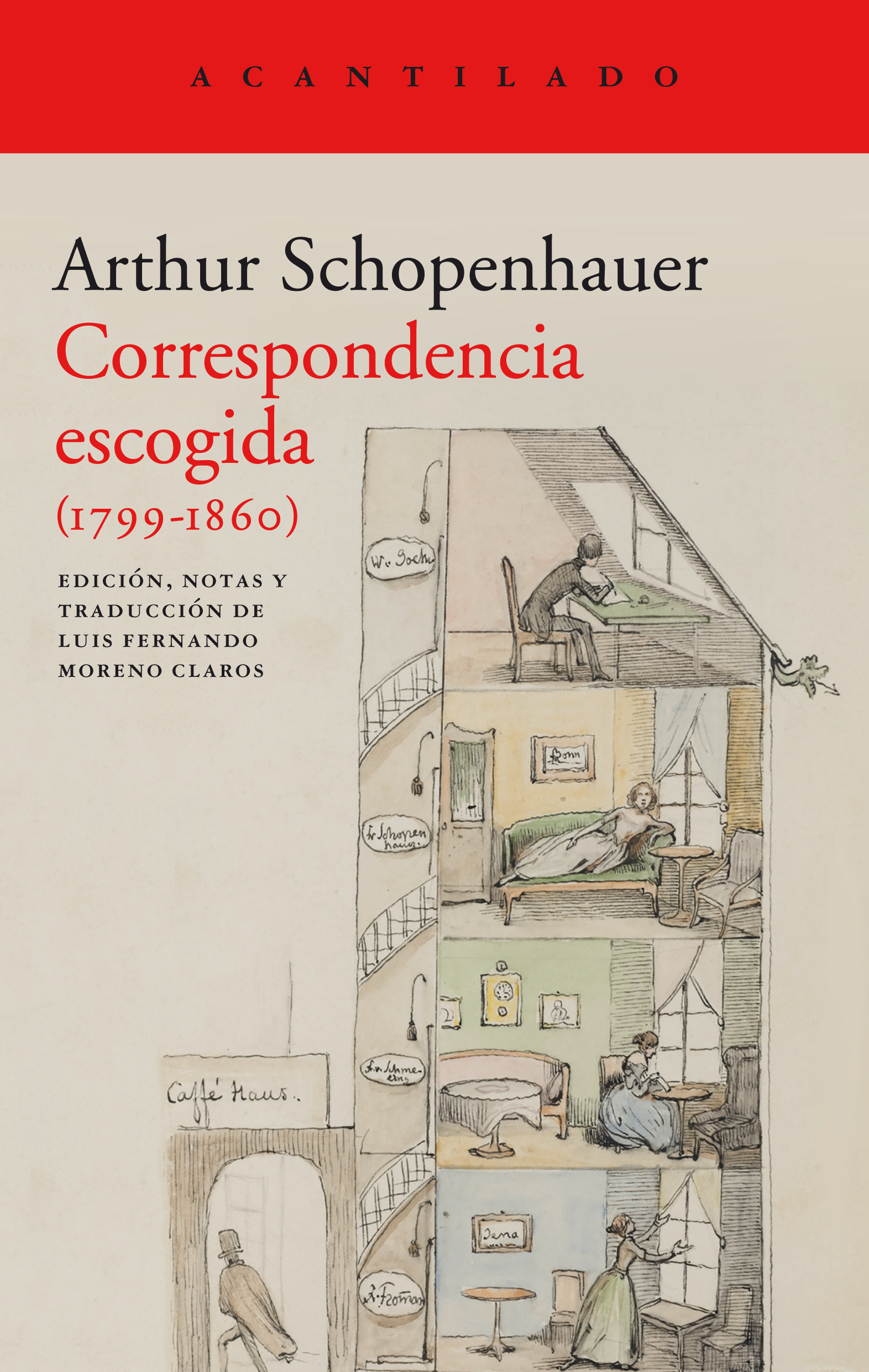 Correspondencia escogida (1799-1860) book cover