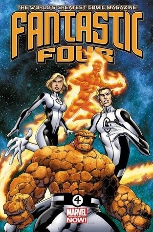 Fantastic Four (2012) book cover 1