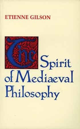 The Spirit of Medieval Philosophy book cover