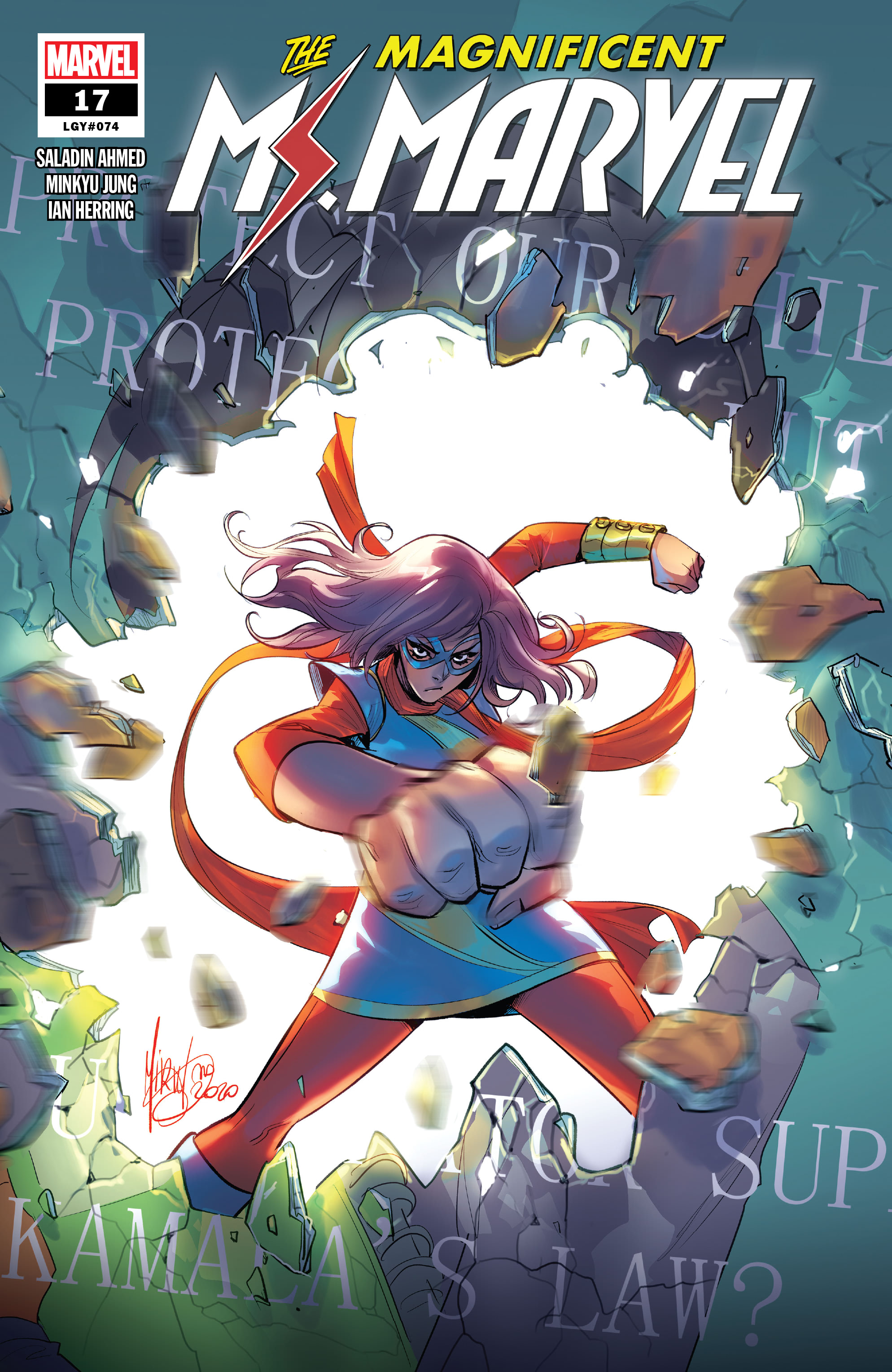 Magnificent Ms. Marvel #17 book cover