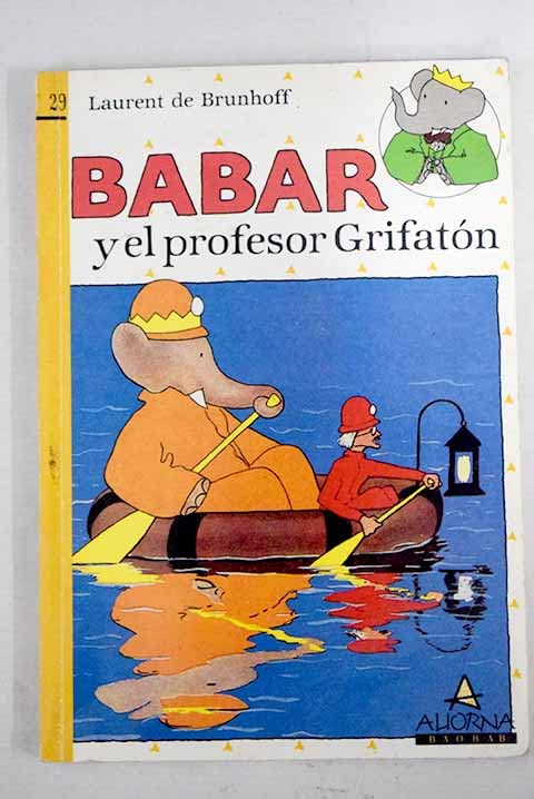 Babar y el profesor Grifatón book cover