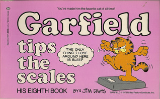 Garfield Tips the Scales book cover