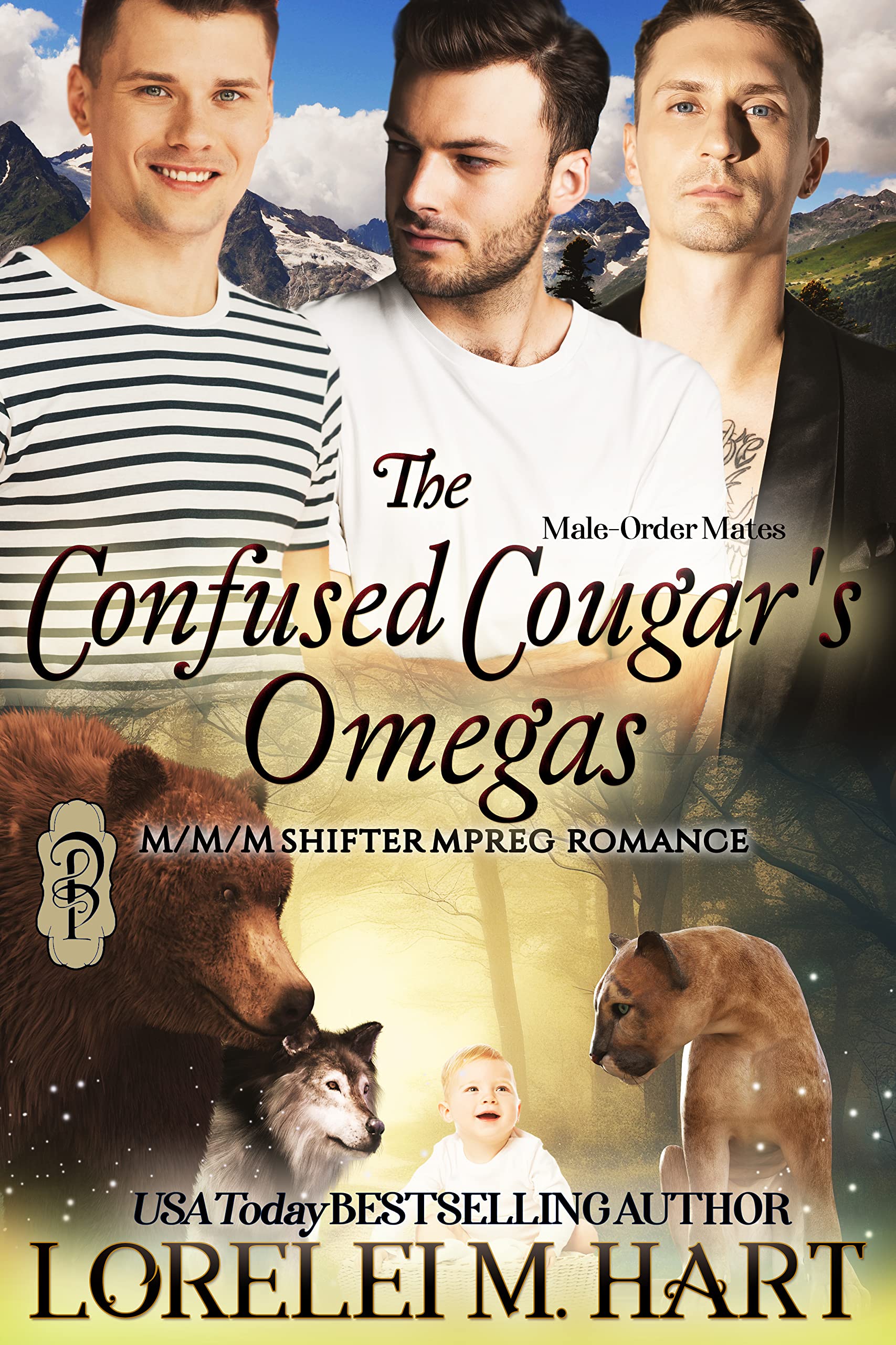 The Confused Cougar's Omegas book cover