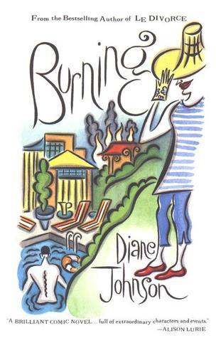 Burning book cover