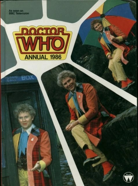 Doctor Who Annual 1986 book cover
