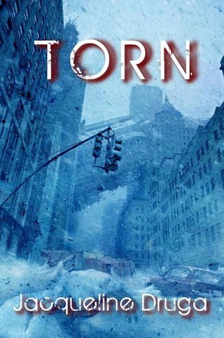 Torn book cover