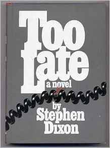 Too Late [a novel] book cover
