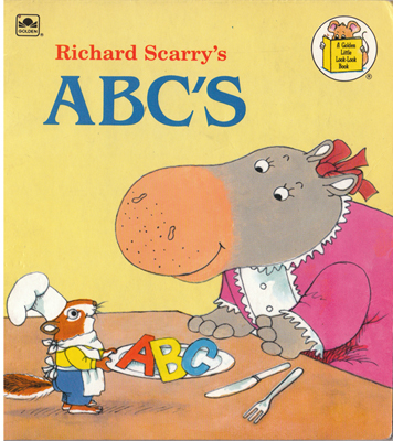 Richard Scarry's book cover