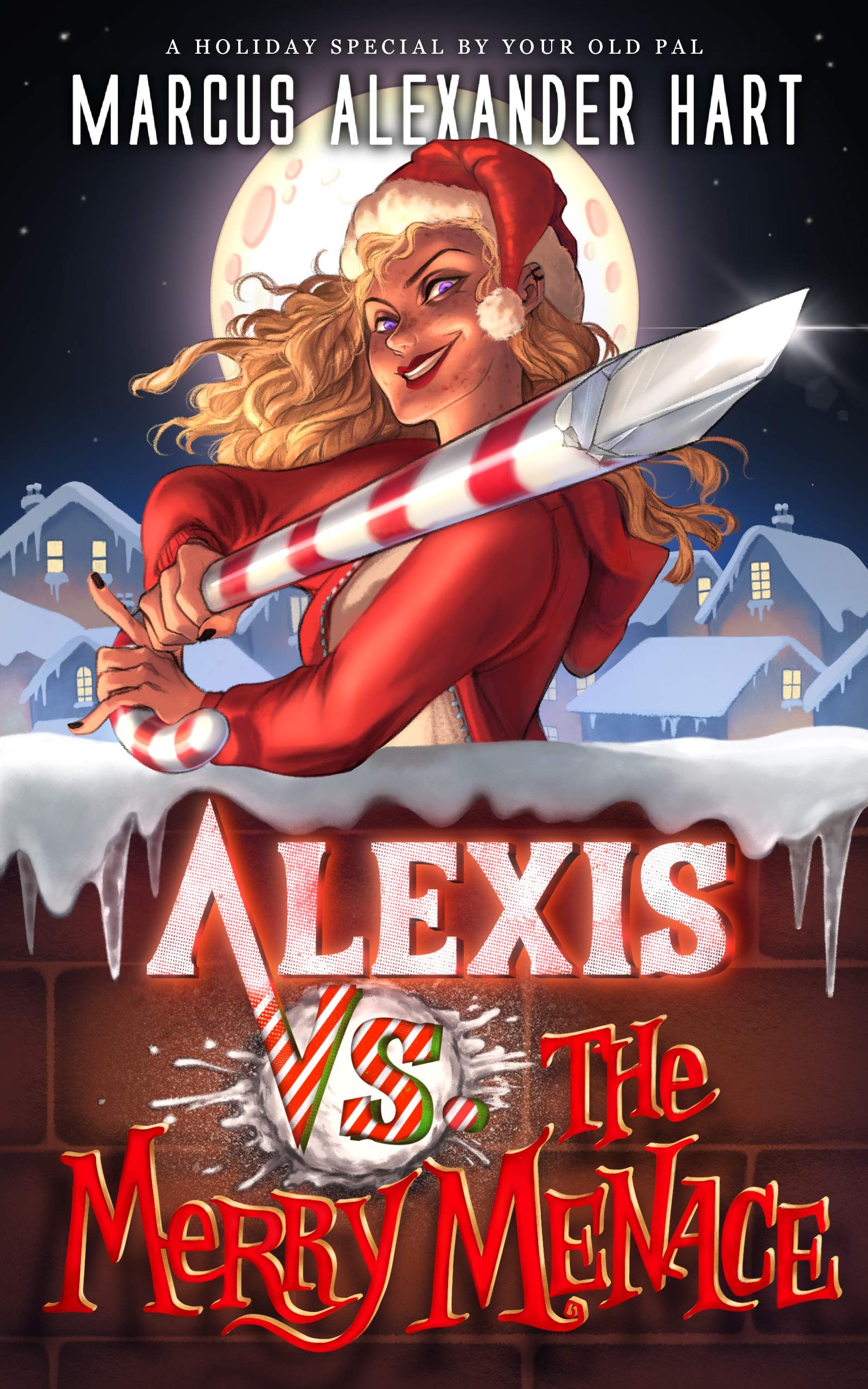 Alexis vs. the Merry Menace book cover