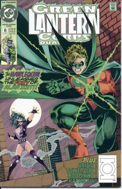 Green Lantern Corps Quarterly book cover 3