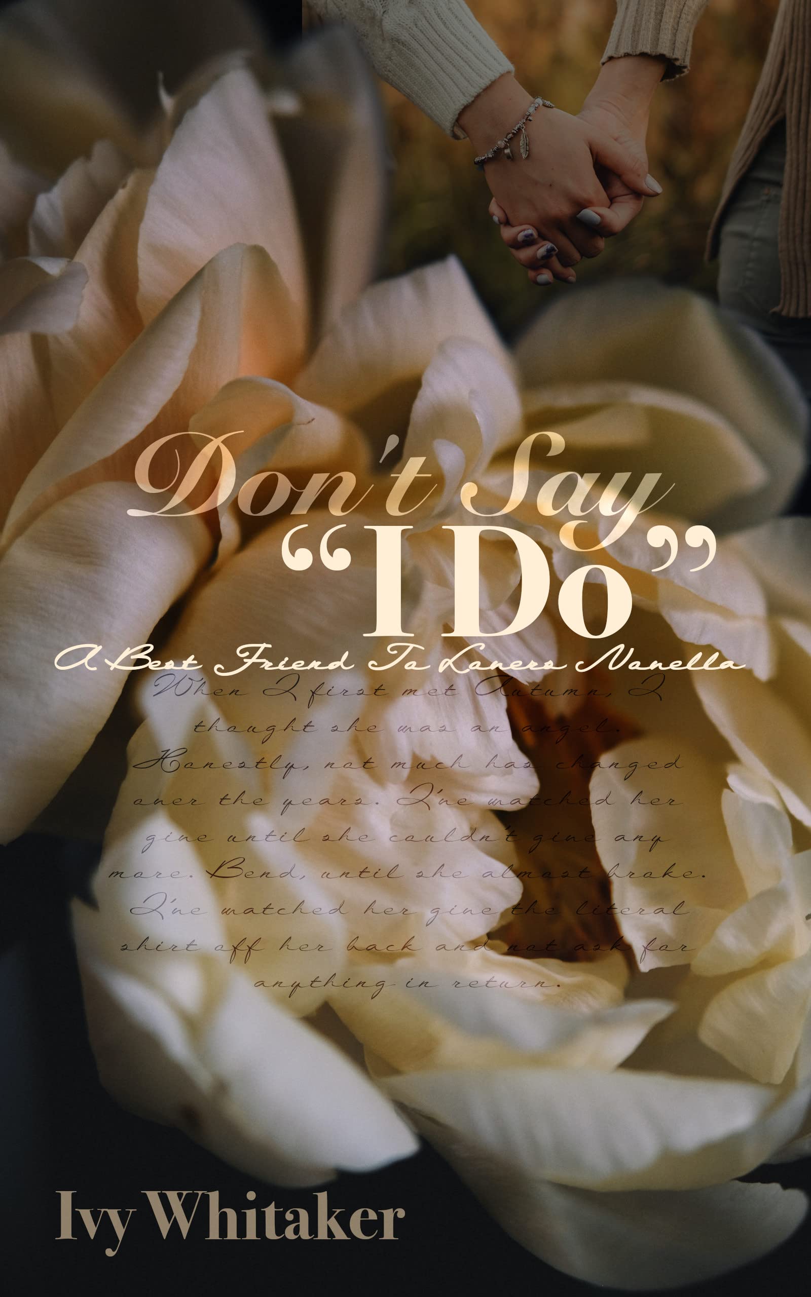 Don't Say "I Do" book cover