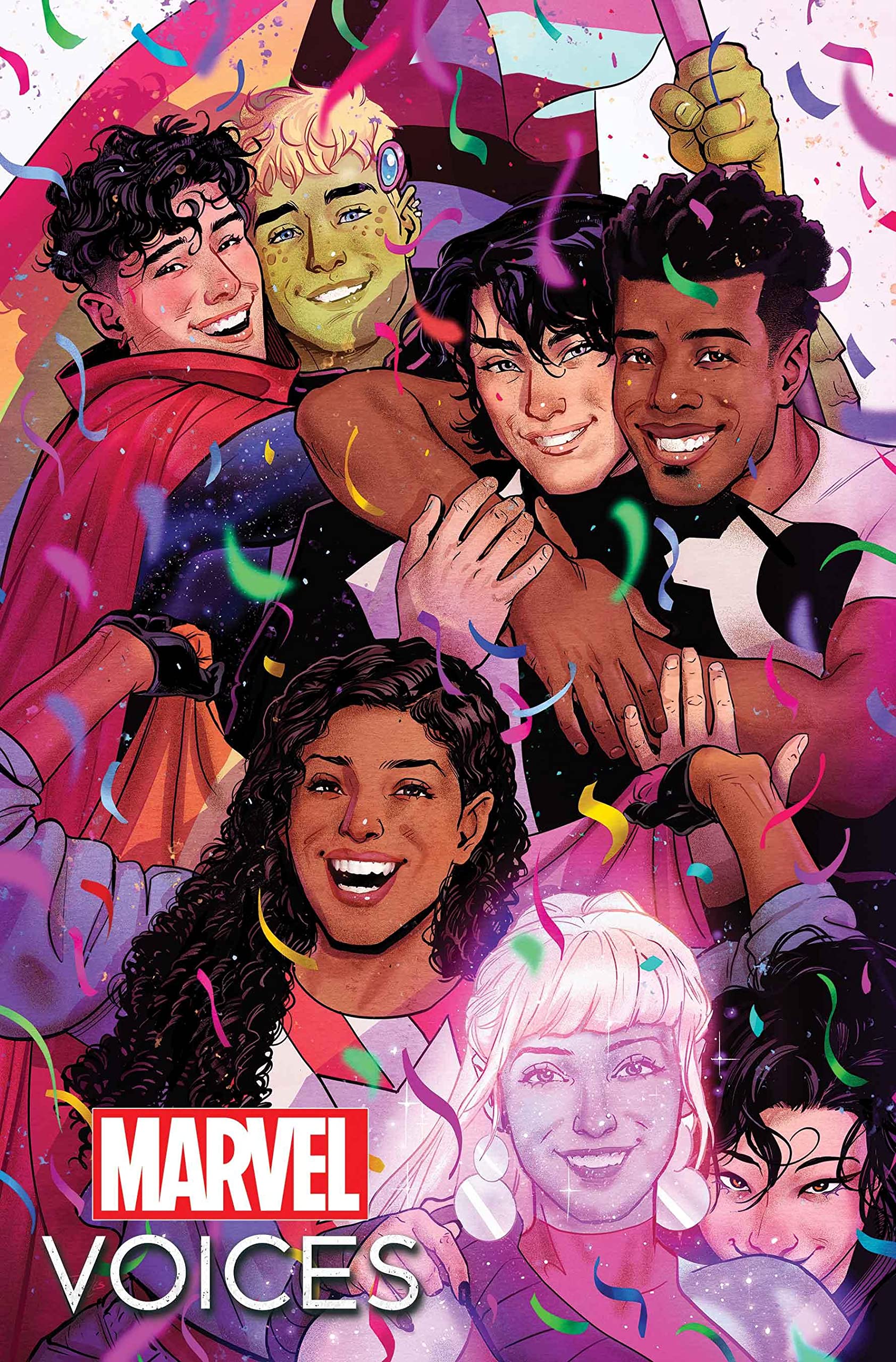 Marvel's Voices book cover