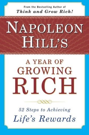 Napoleon Hill's a Year of Growing Rich book cover