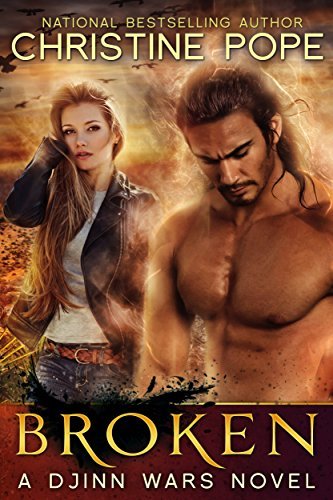 Broken book cover