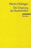 Der Ursprung des Kunstwerkes by Martin Heidegger book cover