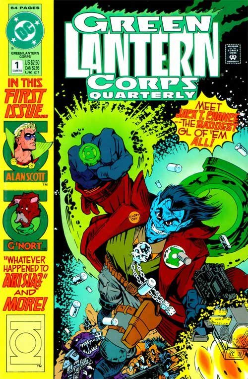 Green Lantern Corps Quarterly #1 book cover