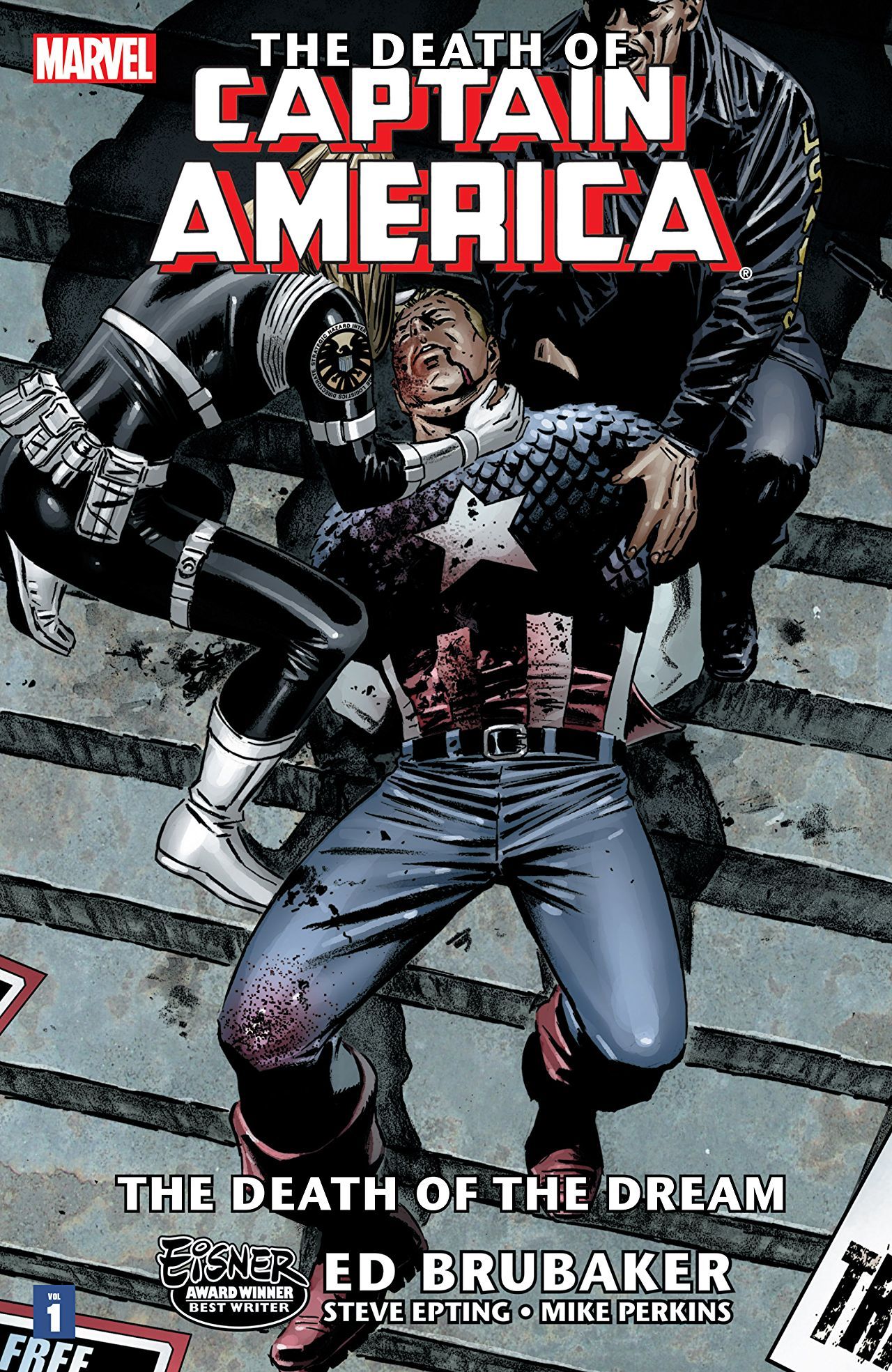 The Death of Captain America, Vol. 1 book cover