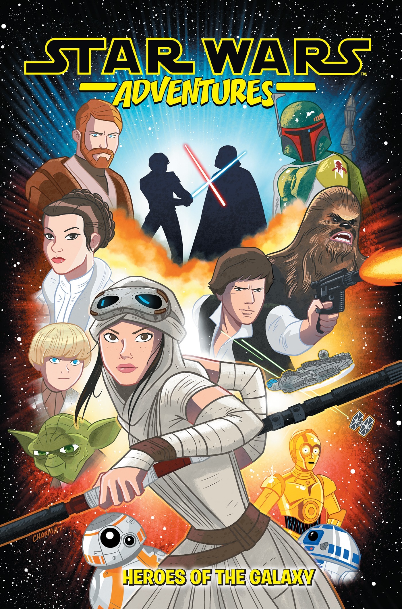 Star Wars Adventures (2017) book cover 1