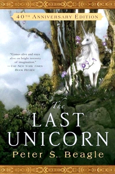 The Last Unicorn book cover 1