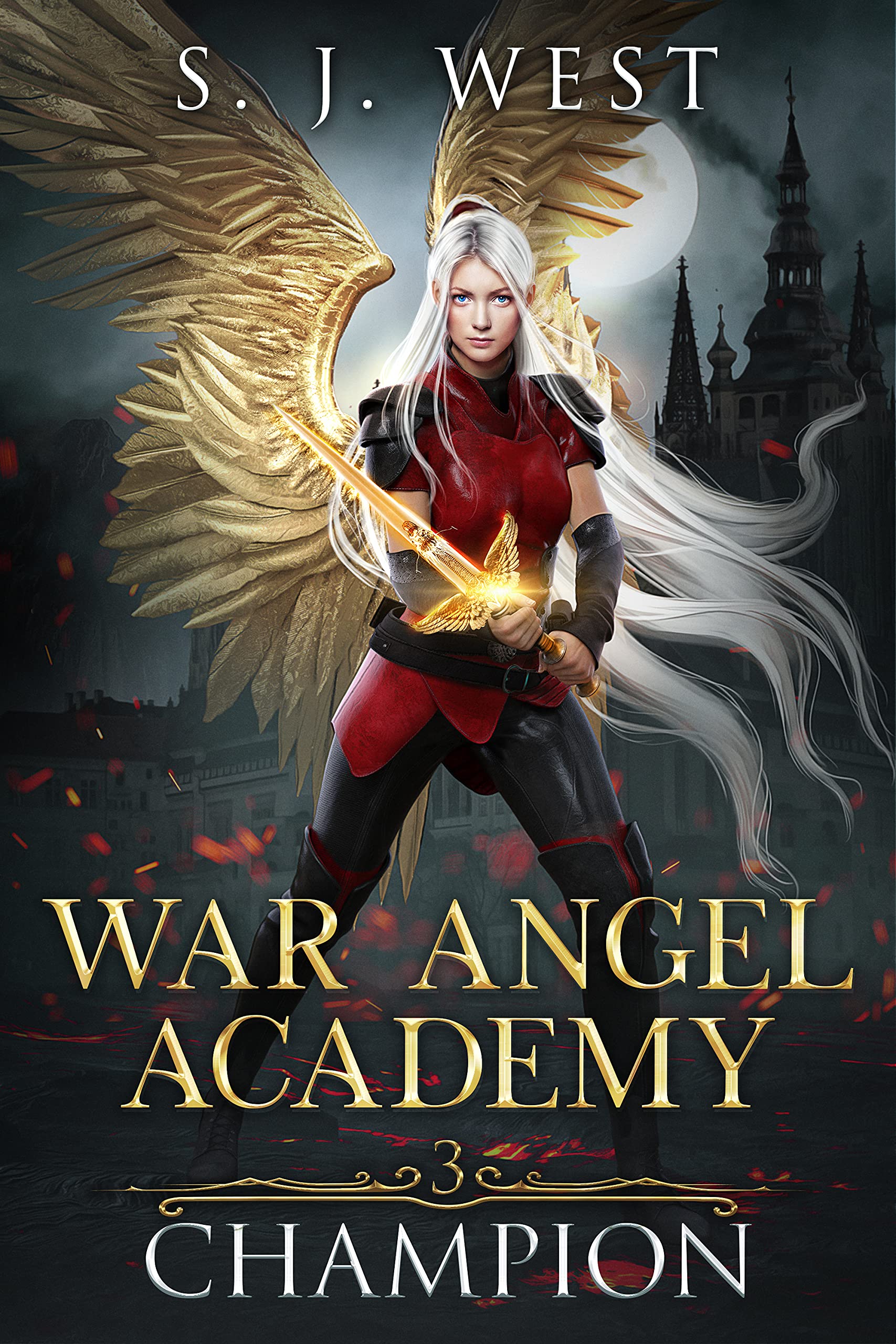 War Angel Academy book cover 3