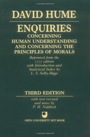 Enquiries Concerning the Human Understanding and Concerning the Principles of Morals book cover