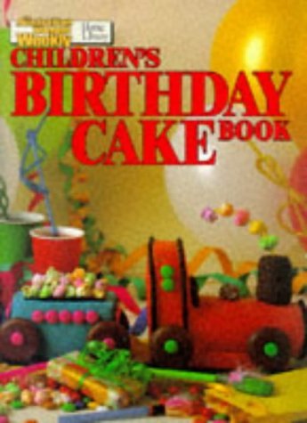 Children's Birthday Cake Book book cover
