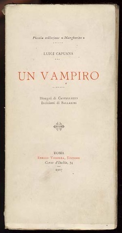 A Vampire book cover