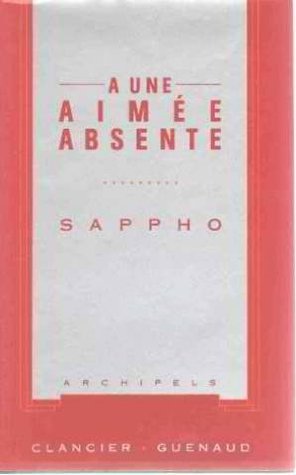 A une aimée absente book cover