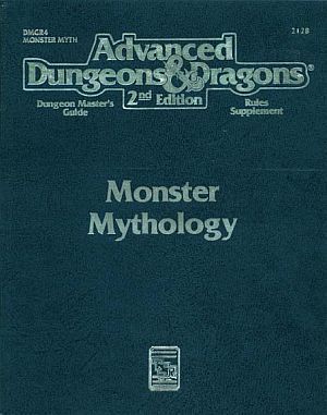 Monster Mythology, Dungeon Master's Guide book cover