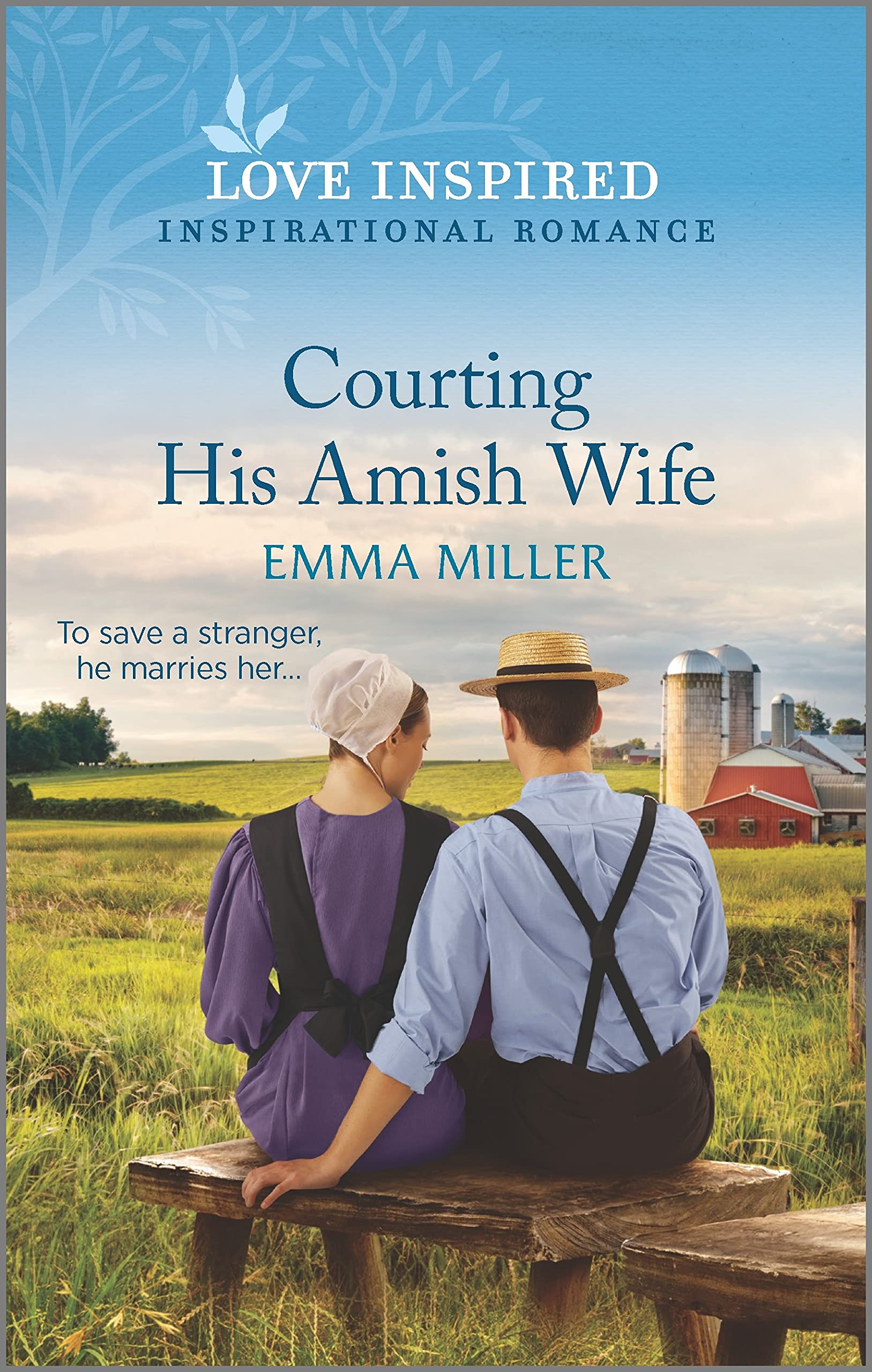 Courting His Amish Wife book cover