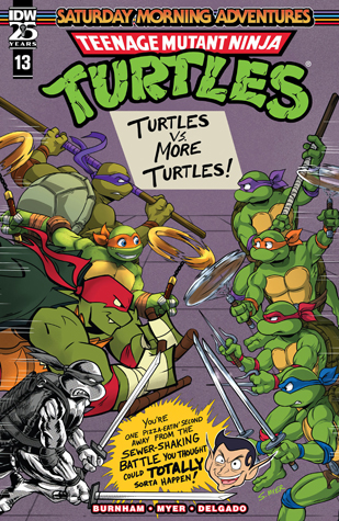 Teenage Mutant Ninja Turtles book cover