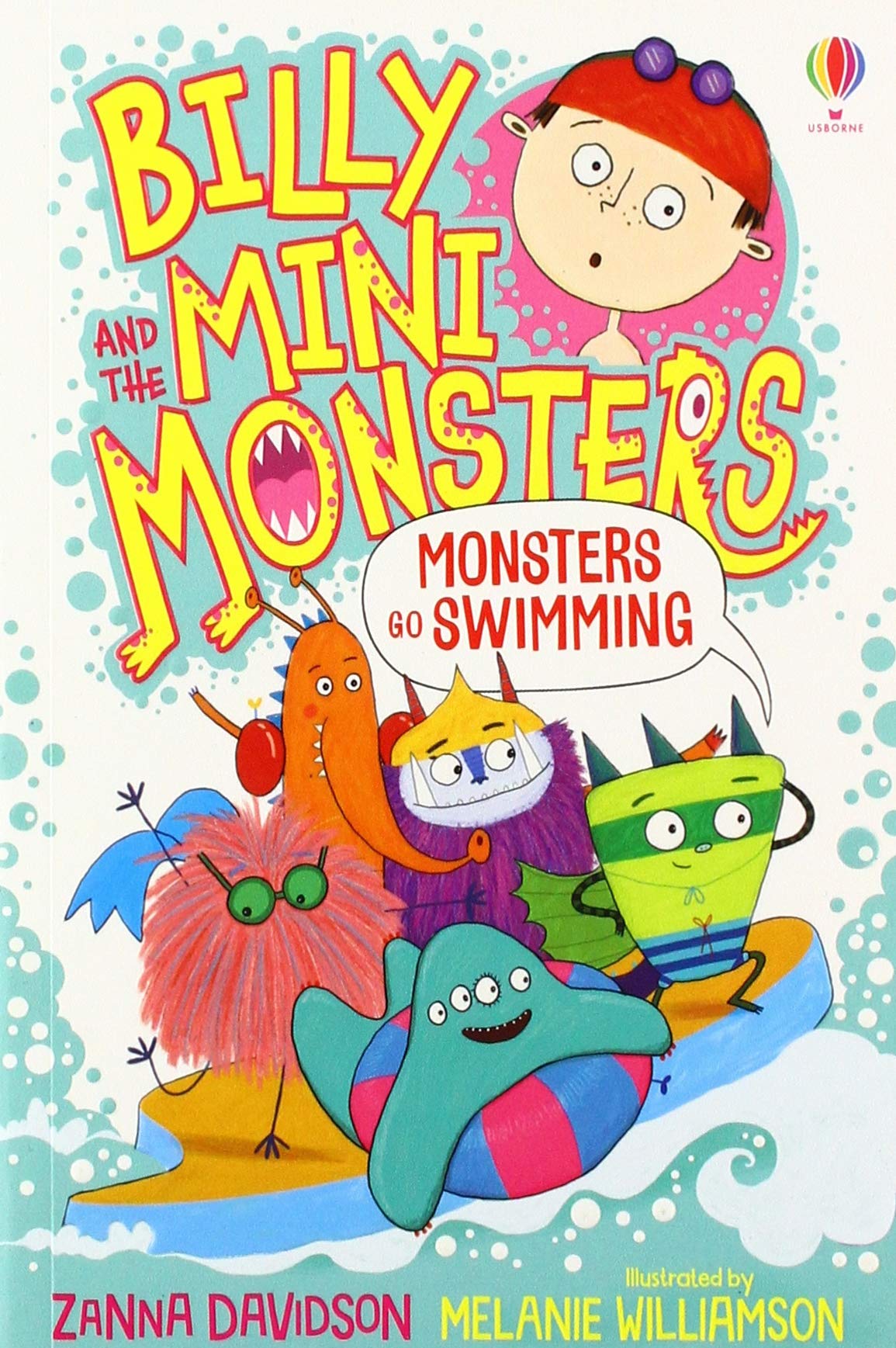 Monsters go Swimming (Billy and the Mini Monsters) book cover