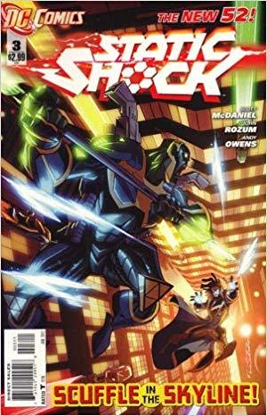 Static Shock book cover 1