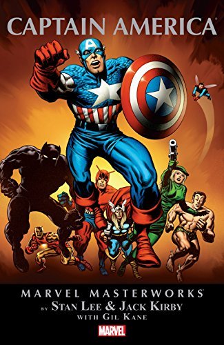 Captain America (1968) book cover 2