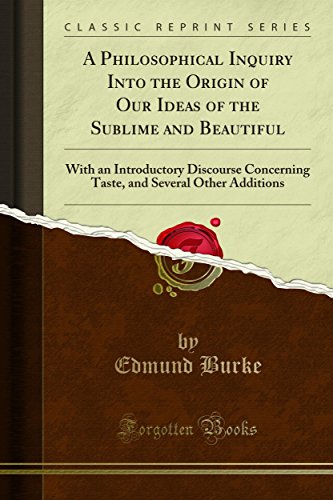 A Philosophical Enquiry into the Sublime and Beautiful book cover