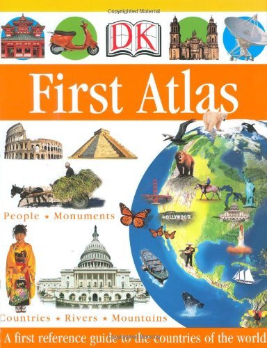 DK First Atlas book cover