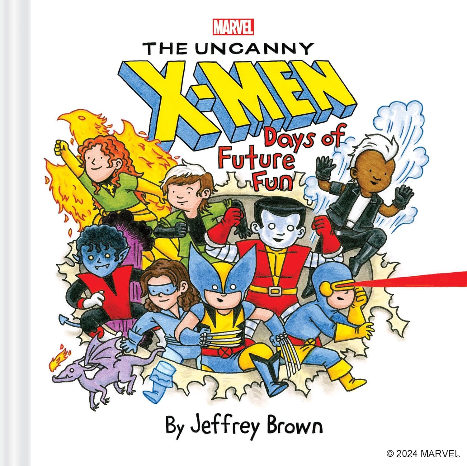 Marvel The Uncanny X-Men book cover