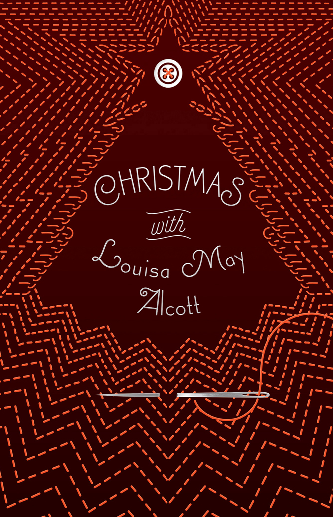 Christmas with Louisa May Alcott book cover