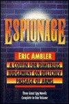 A Coffin for Dimitrios/Judgement on Deltchev/Passage of Arms book cover