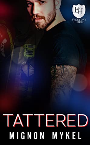 Tattered book cover