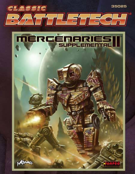Classic Battletech Mercenaries Supplemental 2 book cover