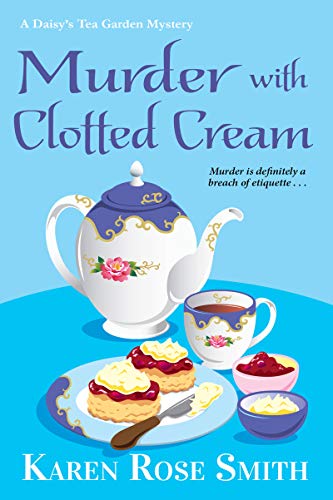 Murder with Clotted Cream book cover