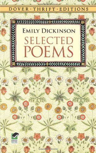 Selected Poems (Dover Thrift Editions) 1st (first) Edition by Emily Dickinson published by Dover Publications book cover